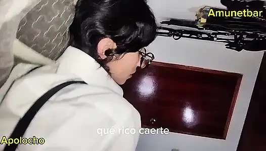 Arkadaşı ısrar ediyor ve ona istediğini veriyor!!