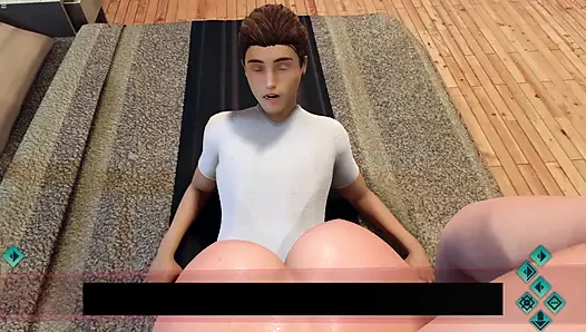 Stepmom Caught 18 Plus Stepson Jerking In Bathroom Then She Helps Him