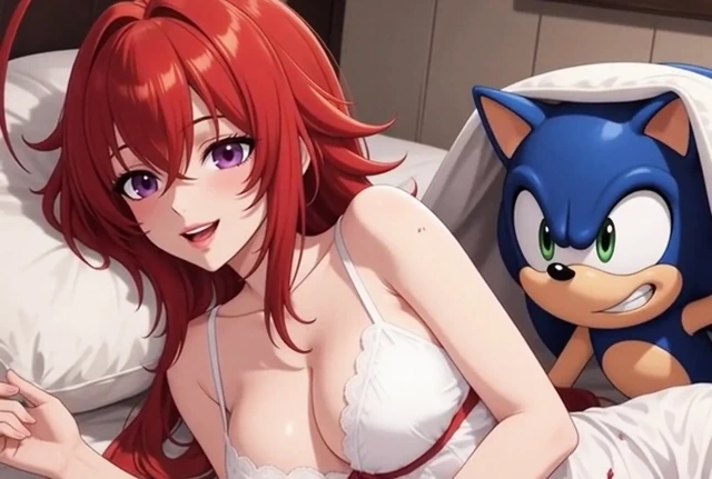 Anime Girls and Sonic Fantasy Animation