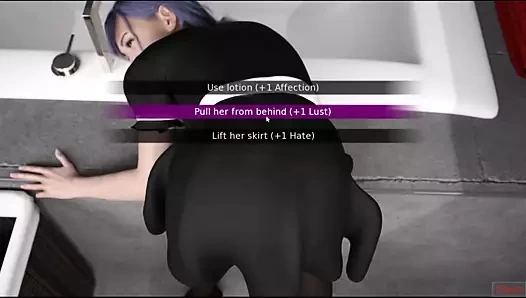 Ahlaksız arzular - üvey anne banyoda mahsur kaldı