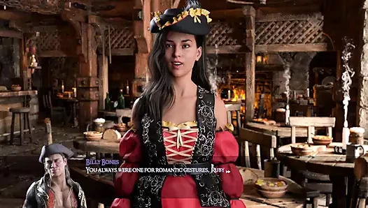 Siyah kemiğin laneti: seksi kadın korsanlar - bölüm 1