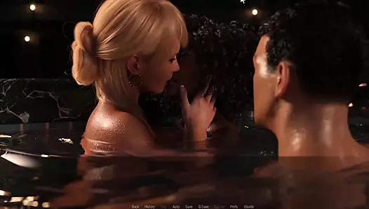 Jessica O'neil 11 Jessica belediye başkanına amını parmaklattırdı ve Connor'ın önünde başka bir kadının amını yedi