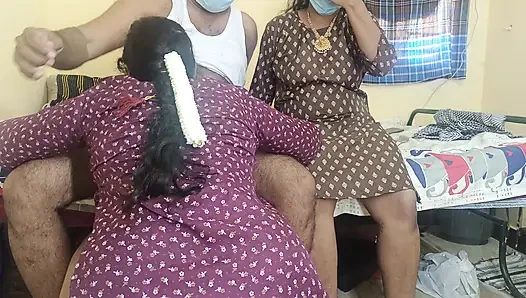 Threesome fantasy suck with wife and her sister