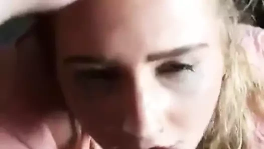 sarışın kız arkadaşım yüz yüze - pov