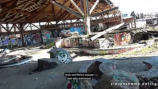 Melina May açık havada iyi bir sikişmeyi seviyor!