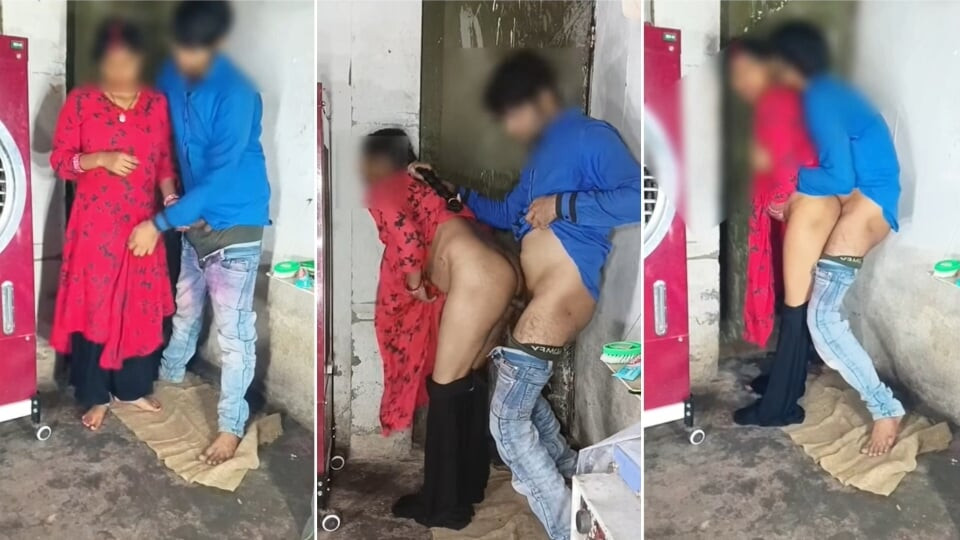 Kız arkadaş erkek arkadaşın evinde ve ayakta Hindi sesli