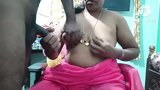 Hintli Telugu hema teyze ateşli bolowjob yapıyor