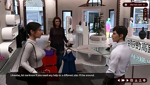 Arzu fısıltıları: giyim mağazasında seksi güzel evli kadın - bölüm 3
