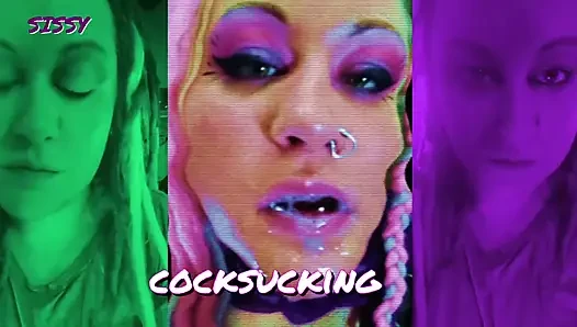 Seni yarak emici yapacağım ve seni sokağa koyacağım kadın kılıklı kadın kılıklı transeksüel versiyonu