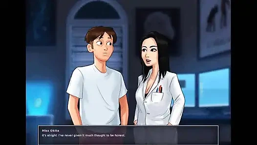 Yaz mevsimi efsanesi: Japon profesör ofisinde bir öğrenciyi sağıyor bölüm 177