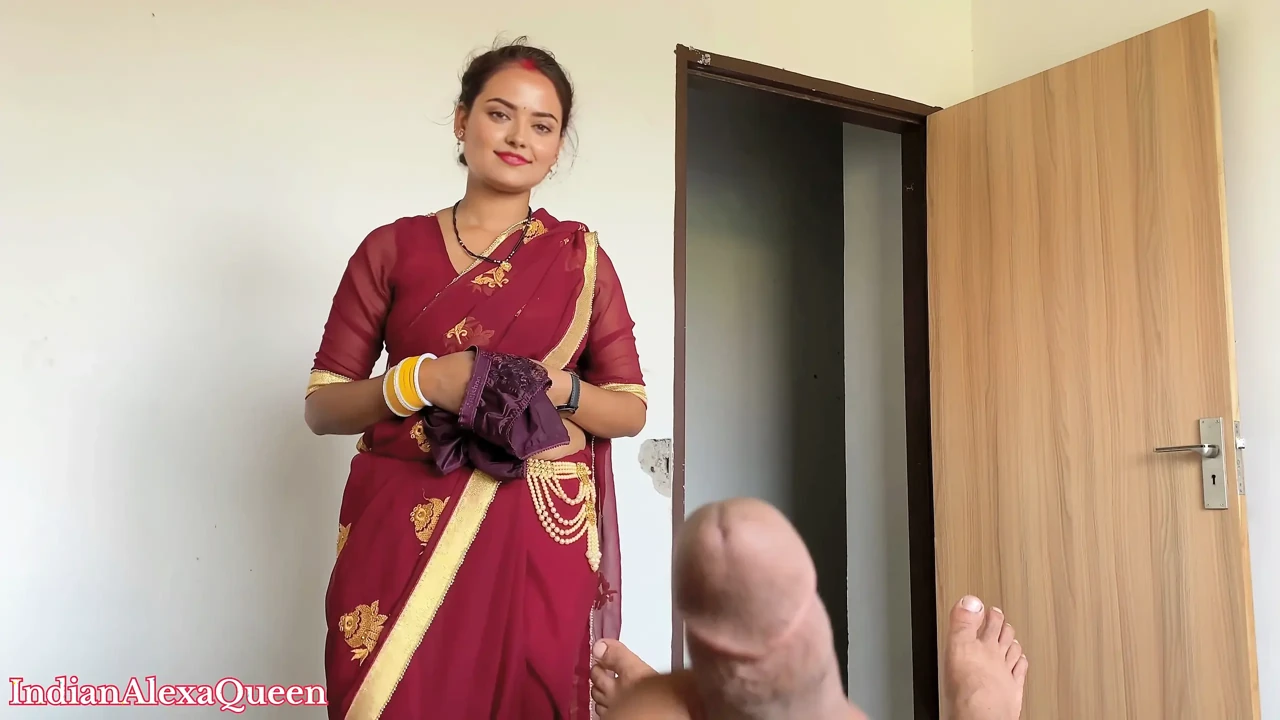 Desi Village Stepsister came home from the market and you saw her helping her brother-in-law to masturbate IndianAlexaQueen