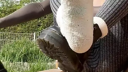 Be a good boy and make me happy! First lesson, follow my instructions..!