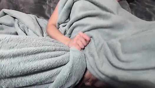 missionary pov with redhead wife under fleece blankets