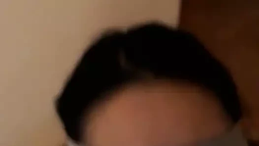 Ev yapımı sürtük yarak emiyor