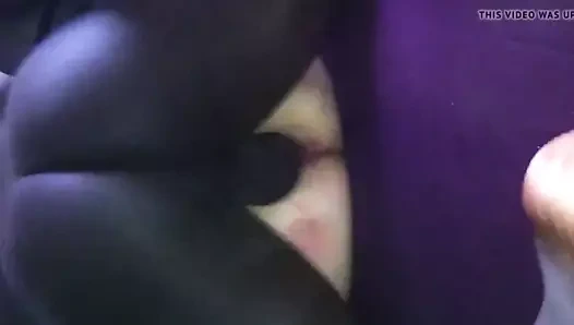 Femme cocu, baise brutale avec un taureau trio interracial