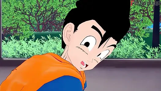Android 18 üniversitede Gohan'ı baştan çıkarıyor - Dragon Ball Zex Series