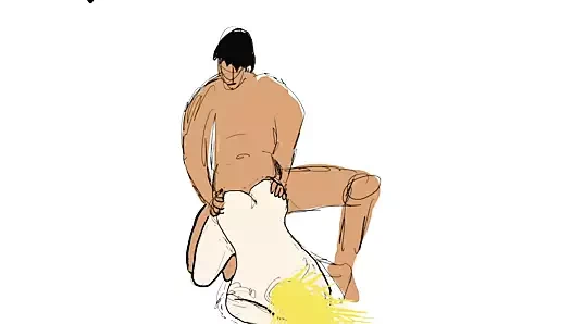 Bu sefer ırklararası çift kullanan başka bir animasyon.