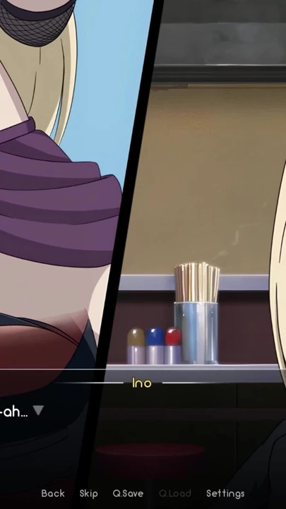 Naruto: kunoichi eğitmeni - sürtük sarışın genç ino yamanaka bir restoranda halka açık seks yapıyor. Küçük amcığı dölleniyor | Klip 1