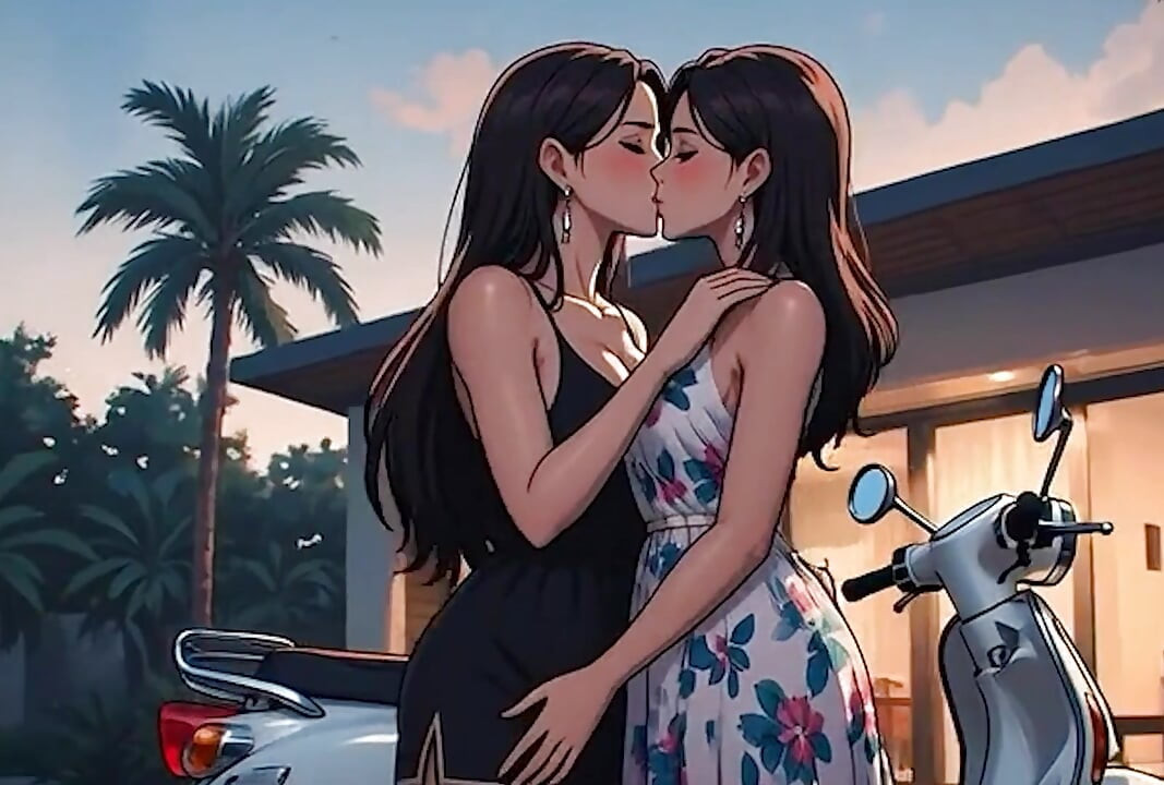Yapay zeka tarafından oluşturulan çizgi film içeriği, 18 yaşındaki anime kızın sansürsüz videosu, olgun kadınların öpüşme orgazmı