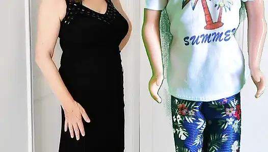 Dev kadın nine seninle oynuyor