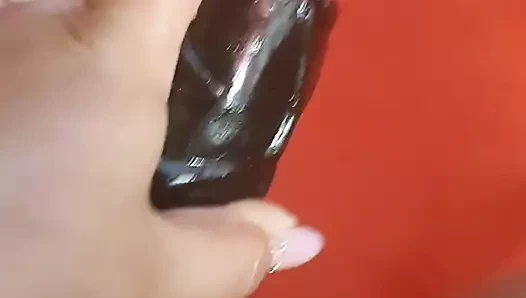 Siyah yarak mastürbasyonu