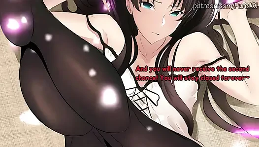 Rin Tohsaka eğlencesi için seni hızlı boşaltıyor (hızlı çekim 31 talimatı)