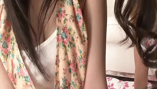 Sensual Asian Girls Scene-3 japanese Couple with Small Tits Suck Each Other's Pussy Until Orgasm