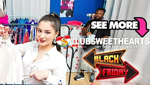 Kara Cuma için Amelia Ost için özel büyük zenci teslimatı! ClubSweethearts tarafından