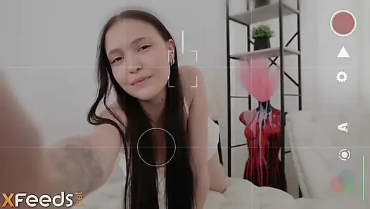 Ateşli bir hatun adama zevk veriyor