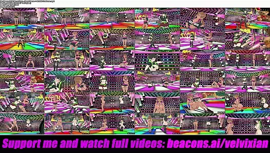 Yuko x fuyu - seksi dans + bdsm kostümü (3 boyutlu hentai)