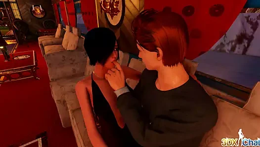 3dxchat - aşk treninde üvey anne ve üvey oğlu