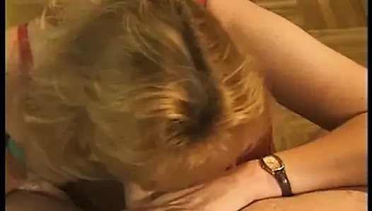 Güzel olgun bakış açısı sakso