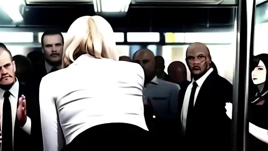 Metroda sürpriz meme muayenesi