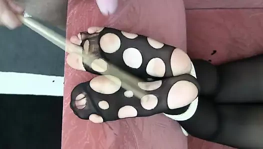 Bastinado sexy nylon