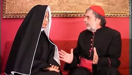 Azgın kız ağzına derin bir büyük beyaz horoz alır ve derin ve hızlı berbat