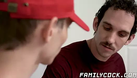 Raw çük emme ve kahrolası ile iki sapıkça stepbrothers