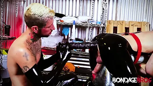 Bondagebros devin franco ryan sebastian tarafından çifte yetiştiriliyor
