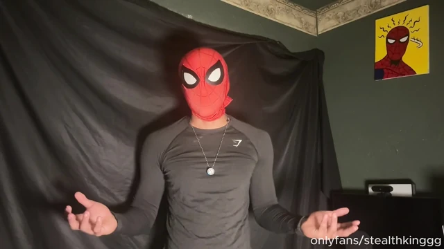 Örümcek adam maskesi azdırma fantezisi: Miles Morales boşalmamı mahvedene kadar gwen stacy için sert yarağımı sıvazlıyorum