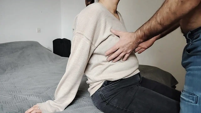 I find my best friend blindfolded and I enjoy it and fuck her