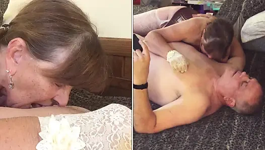 Granny Norma Jean: White Gloved Cock Sucking Old Hollywood Slut 9125CAMS26M