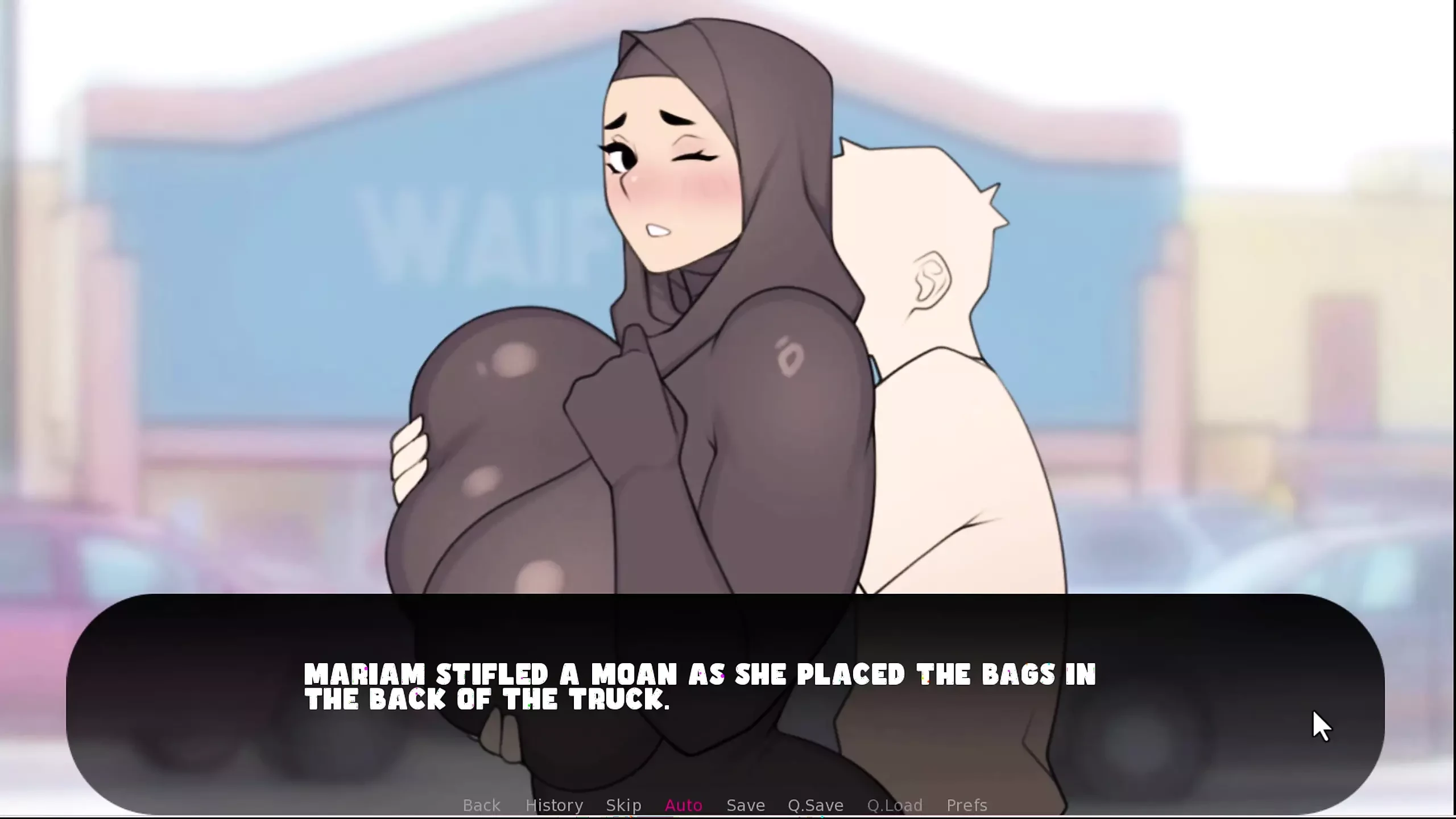 Hijab Milf Next Door - how far will she go