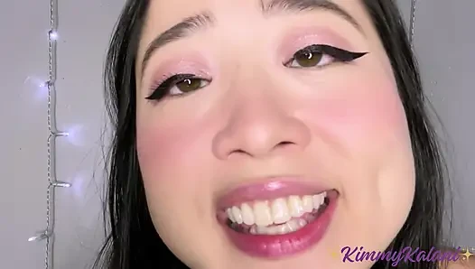 Я хочу, чтобы ты кончала на моем лице - ASMR, инструкция по дрочке - Kimmy Kalani