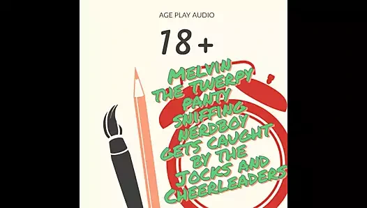 Melvin the twerpy külot sniffing nerdboy gets yakalandı tarafından the