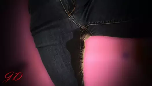 JuicyDream - My new jeans and the first piss wash - (1)