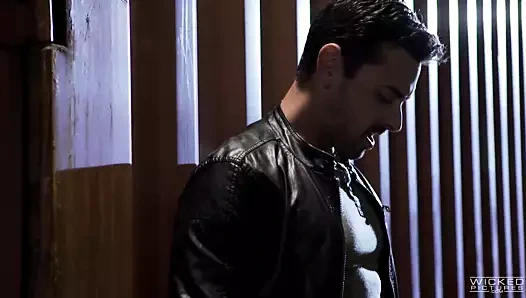 Bir tuğla duvara sevişmek