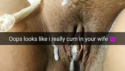 Oops, karını düzdüm ve hamile bıraktım! - sütlü mari