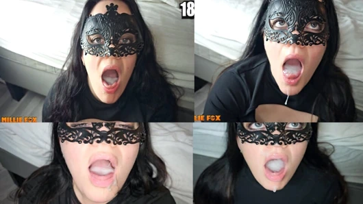 Amatör orta yaşlı seksi kadın 20 döl yutuyor - millie fox