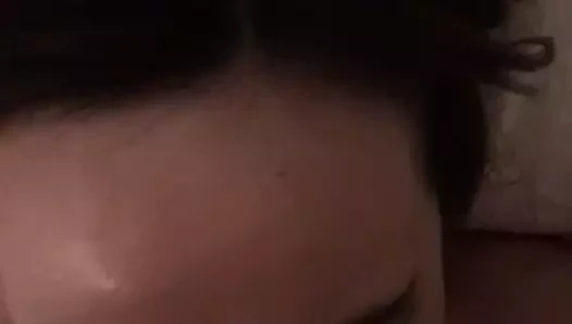 Asyalının ağzına boşalma