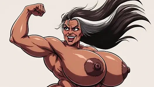 Ai tüm Hintli kadınlar göğüslerini sallıyor