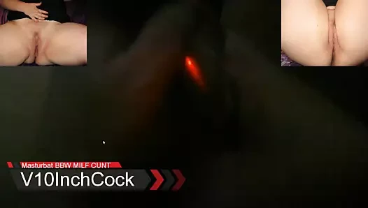 Eş bbw milf kullanma yapay penis için güçlü orgazm